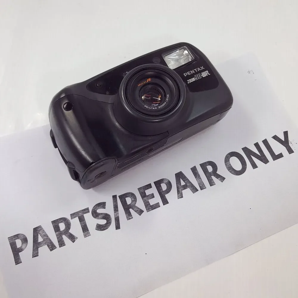 PENTAX ZOOM 90-WR 35mm Compact film camera Point & Shoot Vintage PARTS REPAIR